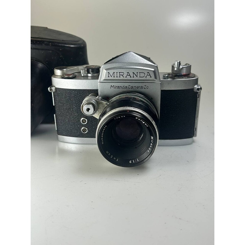 UNTESTEDAS IS Miranda Automex III SLR Camera with Soligor Miranda 50mm f/1.9 Len